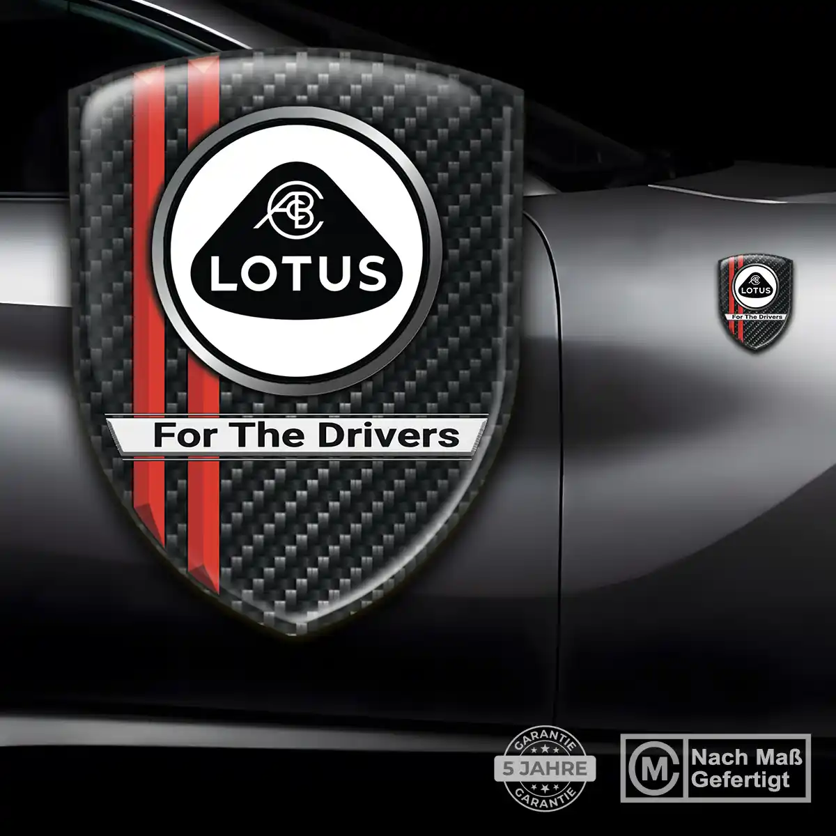 Lotus Aufkleber Emblem Erstklassige Qualität