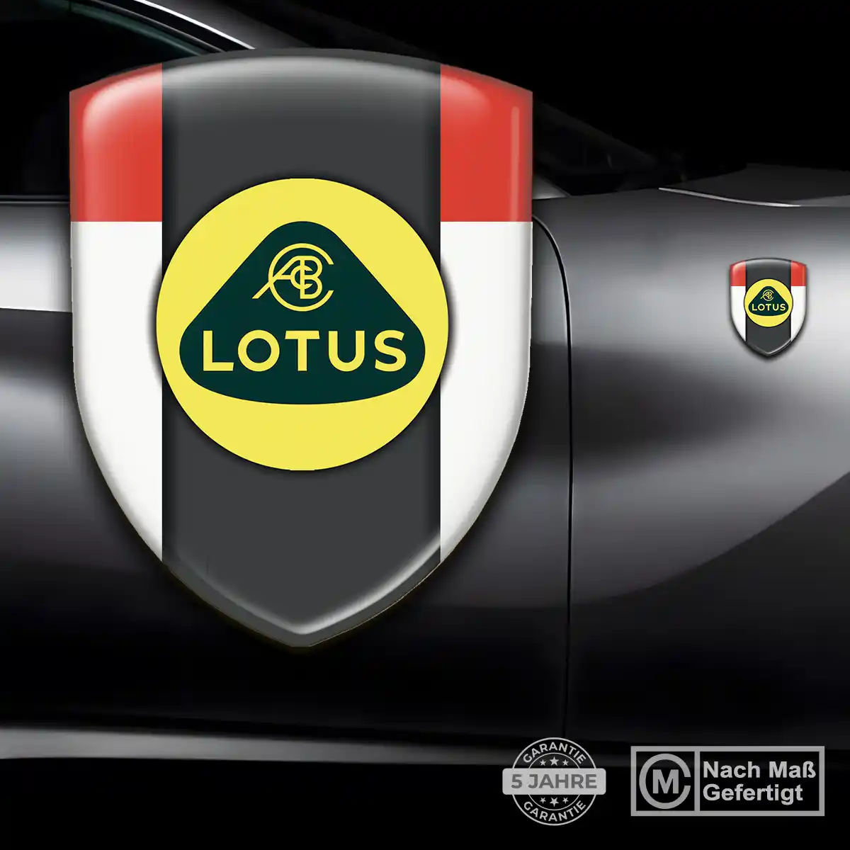 Lotus Aufkleber Emblem Hohe Qualität