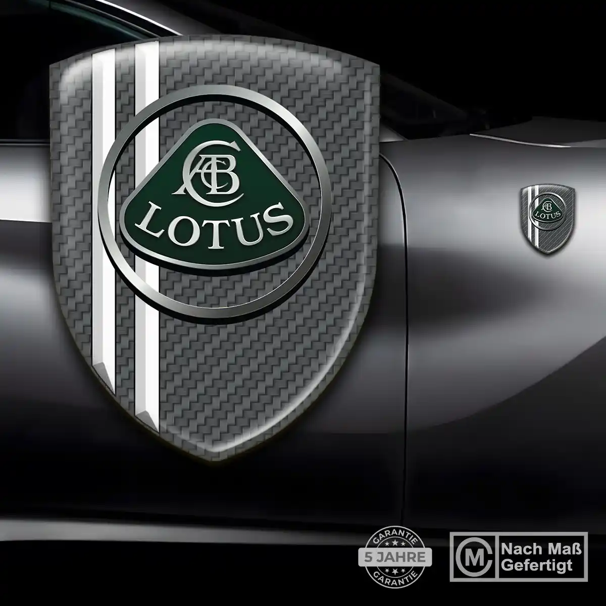 Lotus Aufkleber Emblem Stilvolles Design
