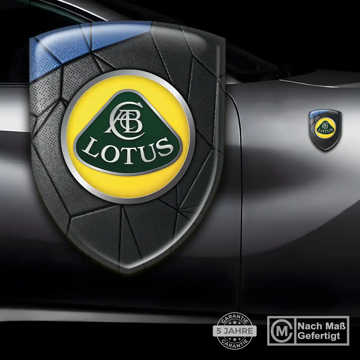 Lotus Aufkleber Emblem Wappen Ausdrucksstarkes Design