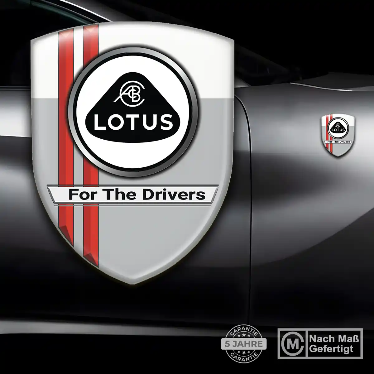 Lotus Aufkleber Emblem Wappen Auto Edles Design