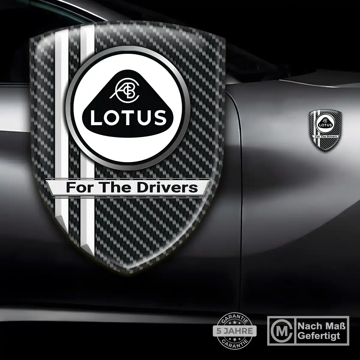 Lotus Aufkleber Emblem Wappen Auto Elegantes Design