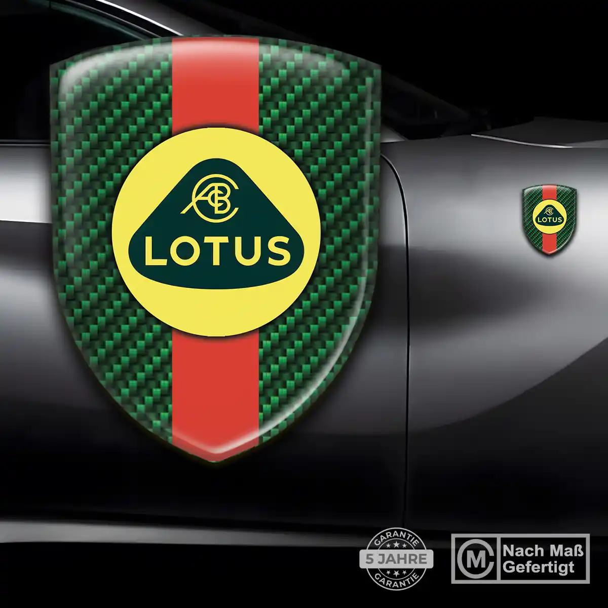 Lotus Aufkleber Emblem Wappen Auto Limitierte Auflage