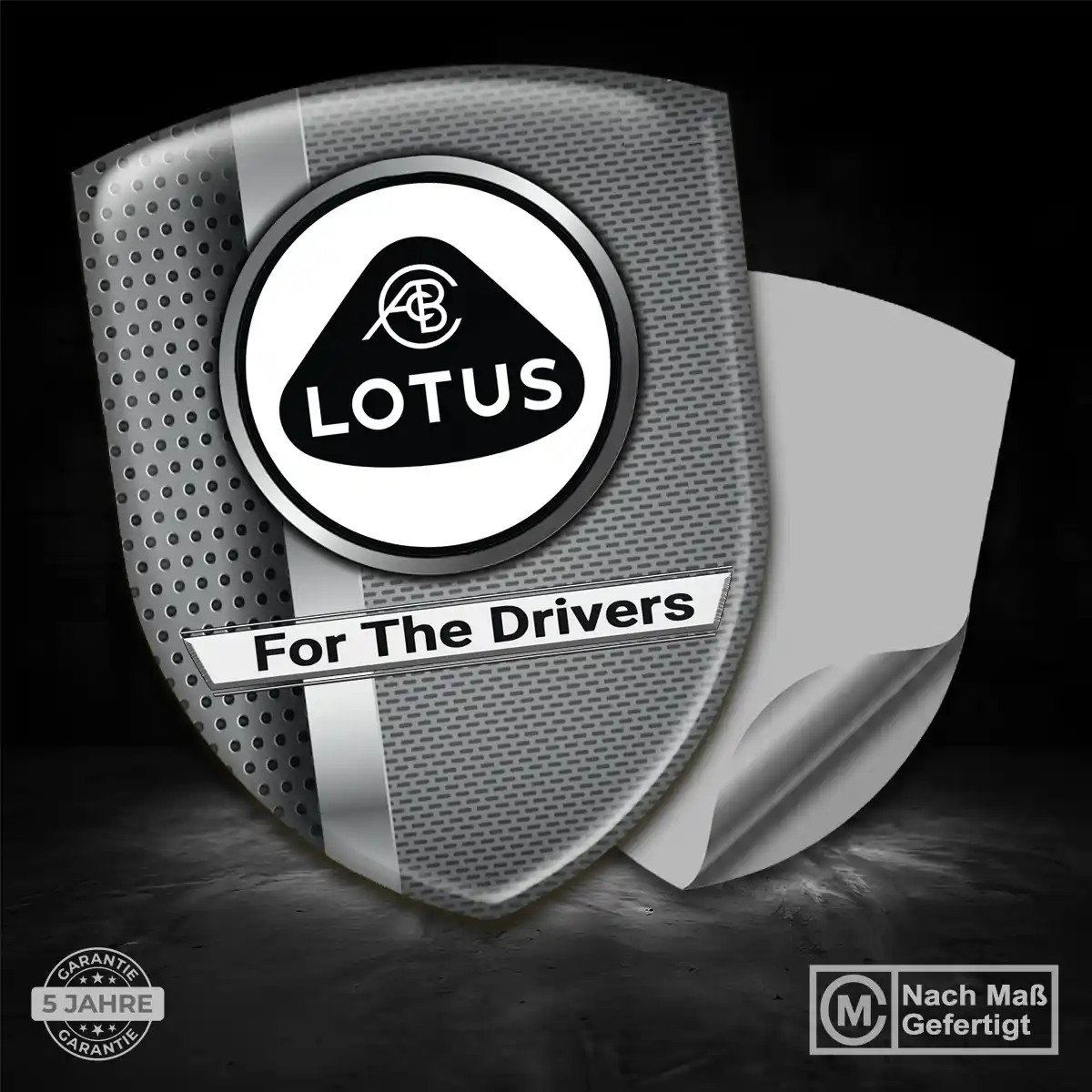 Lotus Aufkleber Emblem Wappen Auto Markenedition