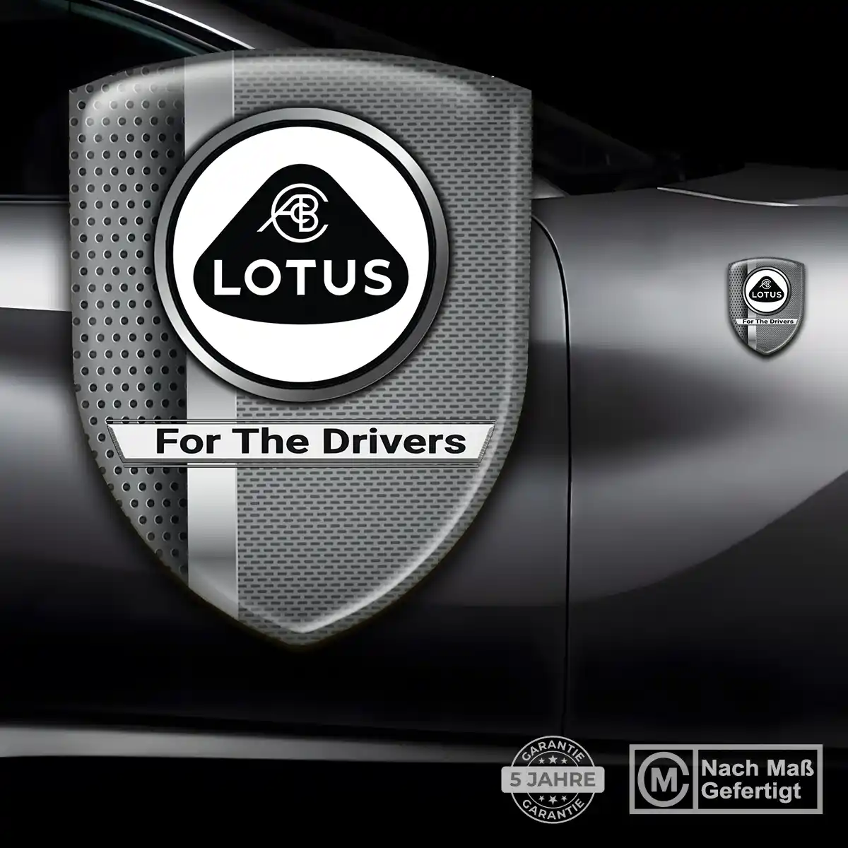 Lotus Aufkleber Emblem Wappen Auto Markenedition