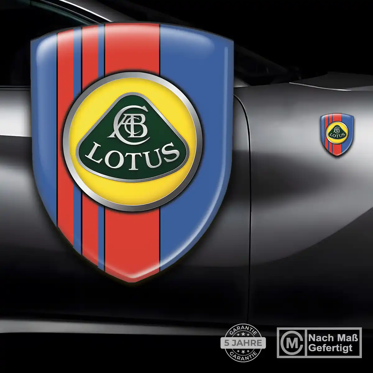 Lotus Aufkleber Emblem Wappen Auto Premiumqualität