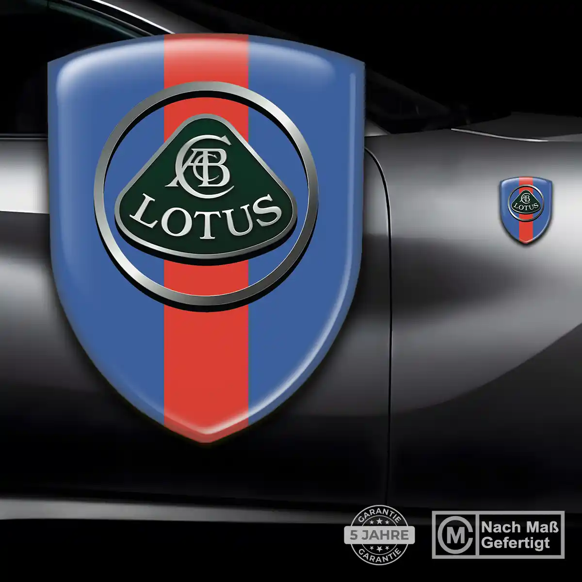 Lotus Aufkleber Emblem Wappen Auto Tuningfahrzeug
