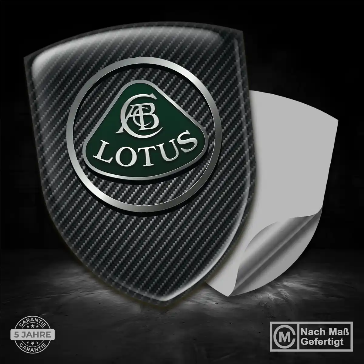 Lotus Aufkleber Emblem Wappen Elegantes Design