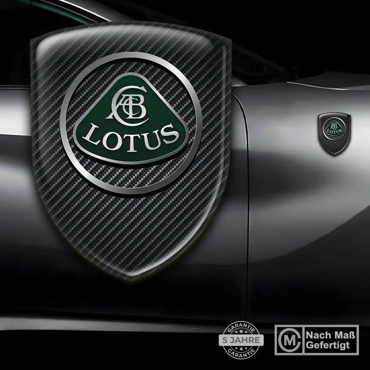 Lotus Aufkleber Emblem Wappen Elegantes Design