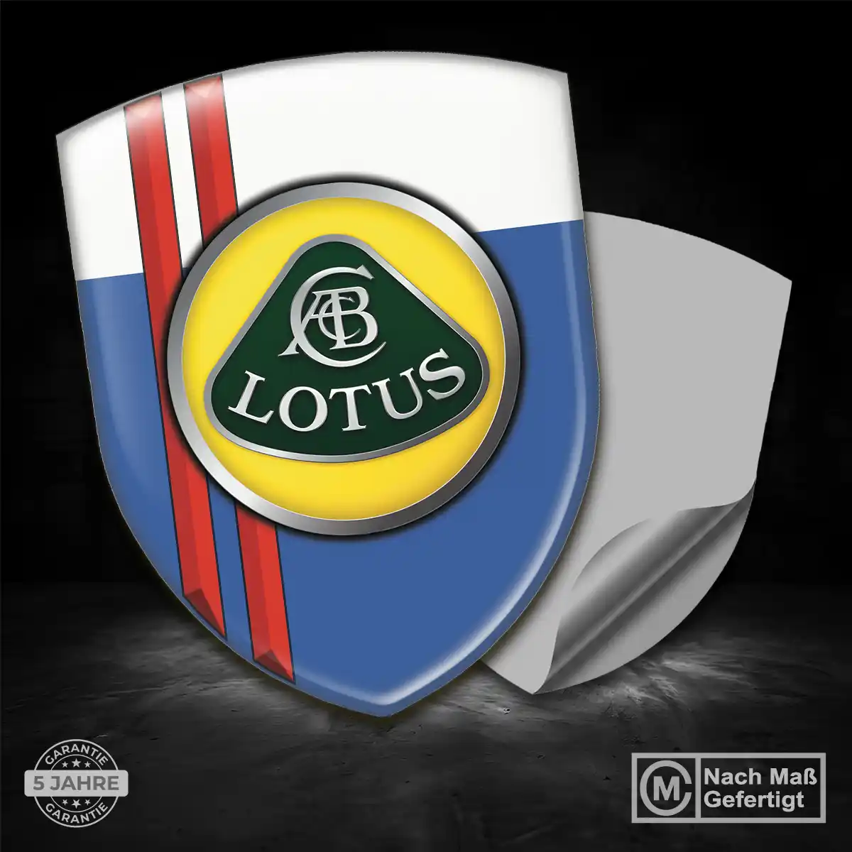 Lotus Aufkleber Emblem Wappen Erstklassige Qualität