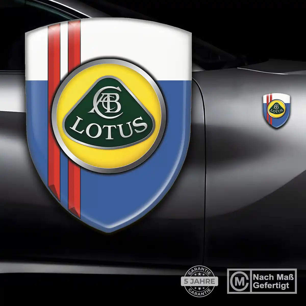 Lotus Aufkleber Emblem Wappen Erstklassige Qualität