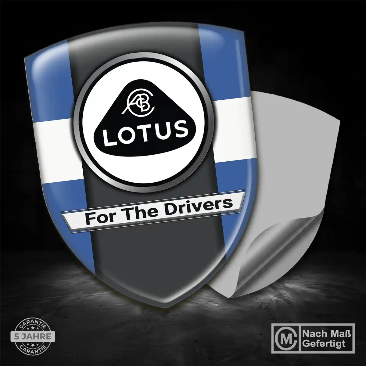 Lotus Aufkleber Emblem Wappen Limitierte Auflage