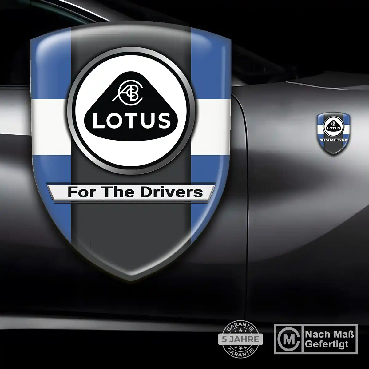 Lotus Aufkleber Emblem Wappen Limitierte Auflage