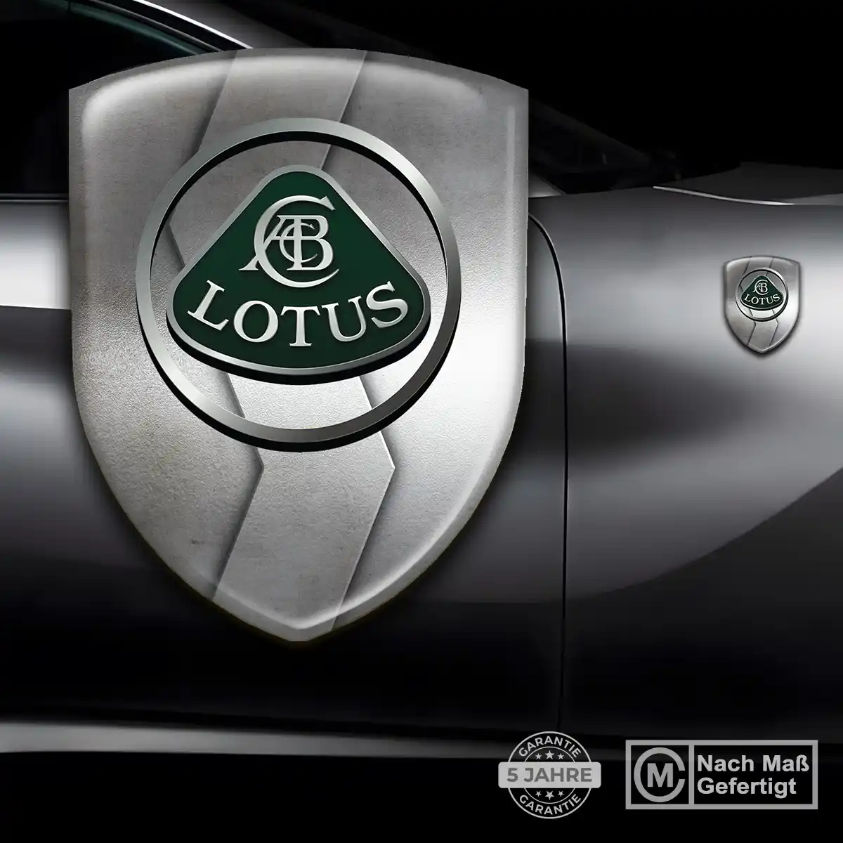 Lotus Aufkleber Emblem Wappen Luxus-Edition