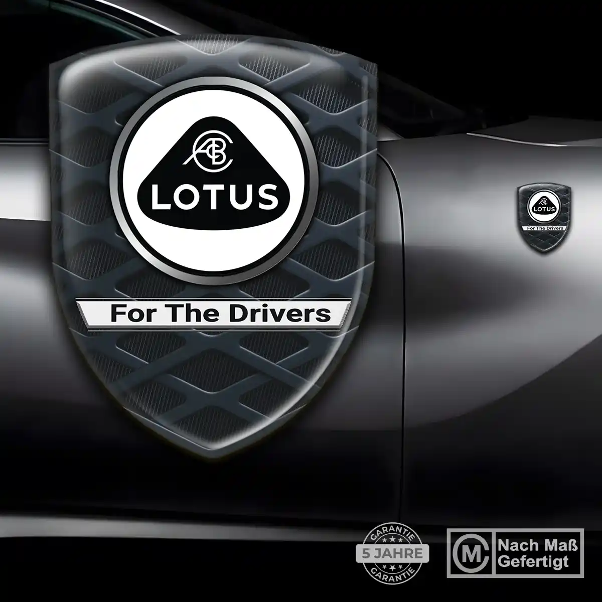 Lotus Aufkleber Emblem Wappen Markenedition