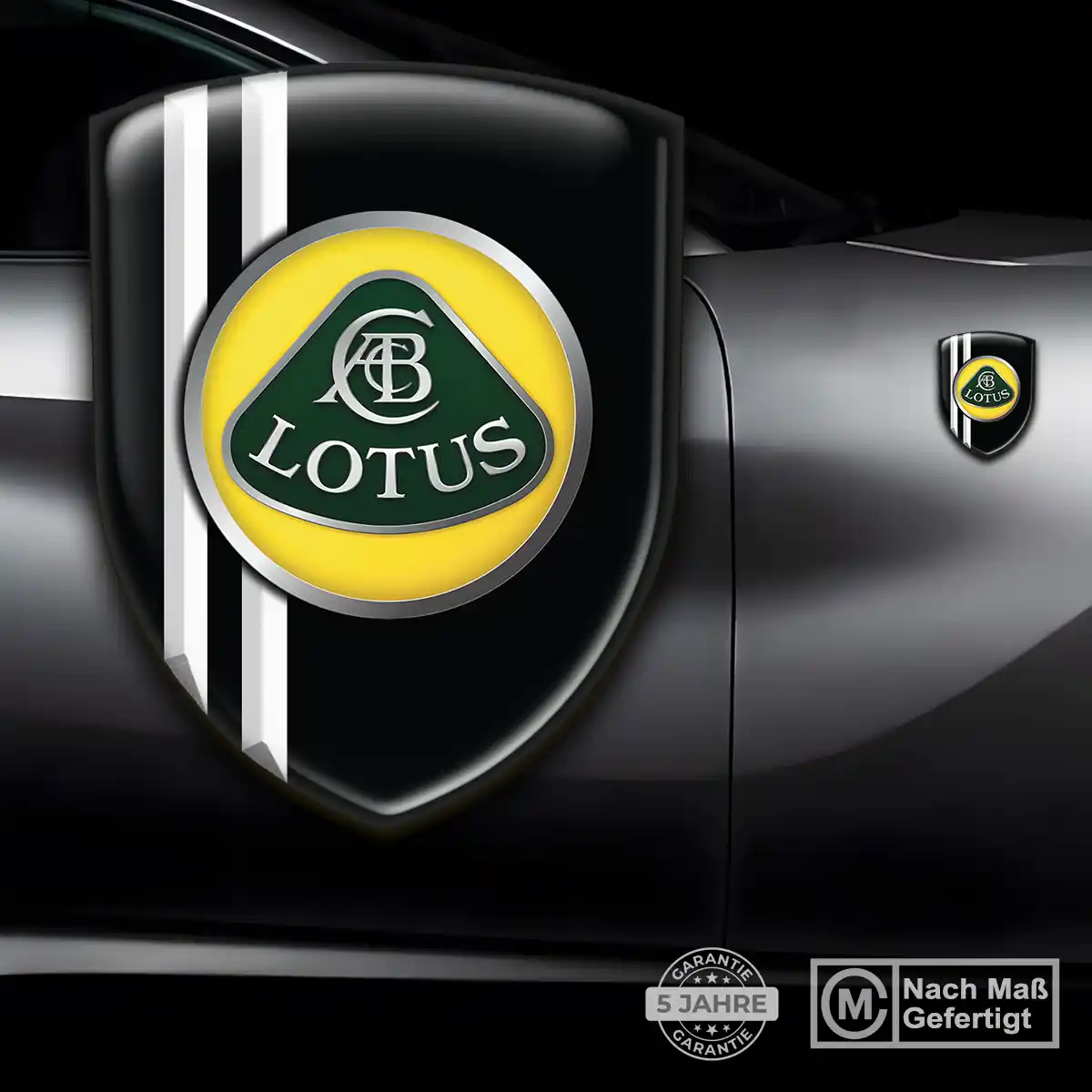 Lotus Aufkleber Emblem Wappen Modernes Design