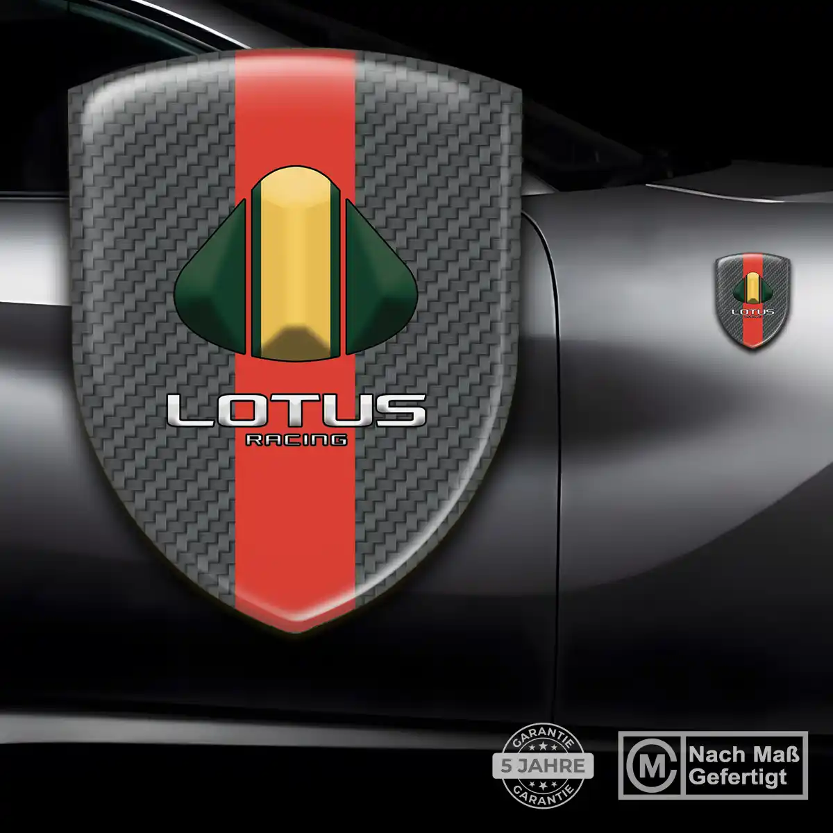Lotus Aufkleber Emblem Wappen Stilvolles Design