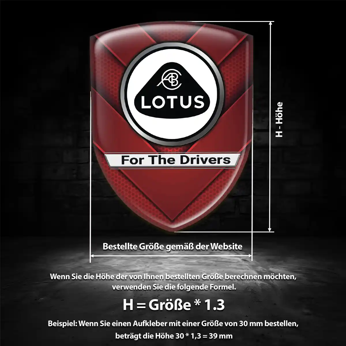 Lotus Aufkleber Embleme Silikon Auto Elegantes Design