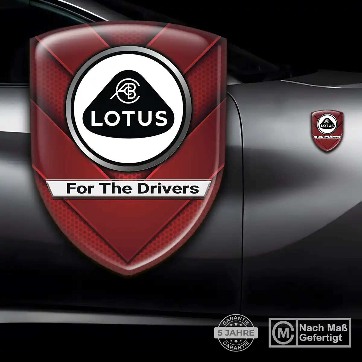 Lotus Aufkleber Embleme Silikon Auto Elegantes Design
