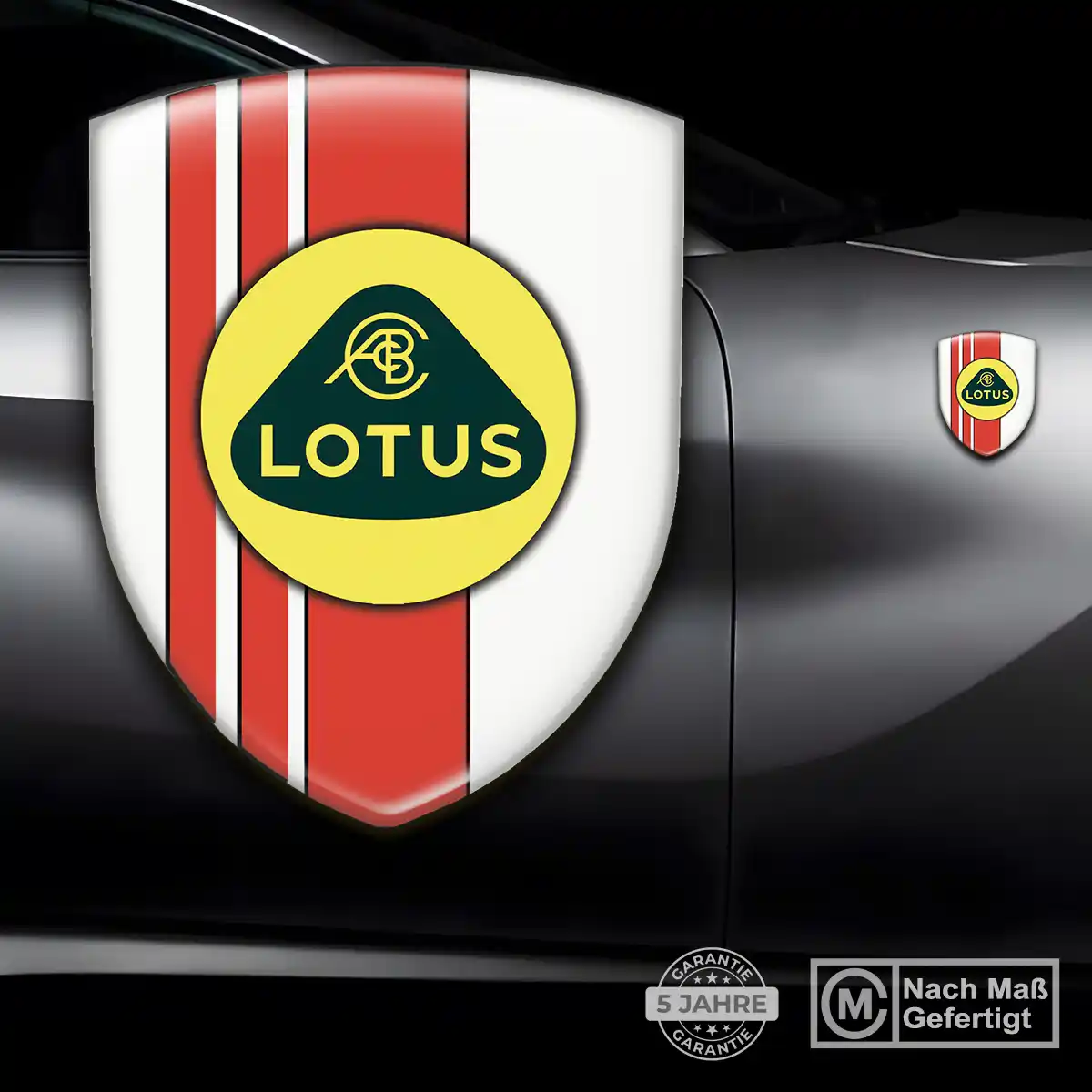 Lotus Aufkleber Embleme Silikon Auto Hochwertiges Harz