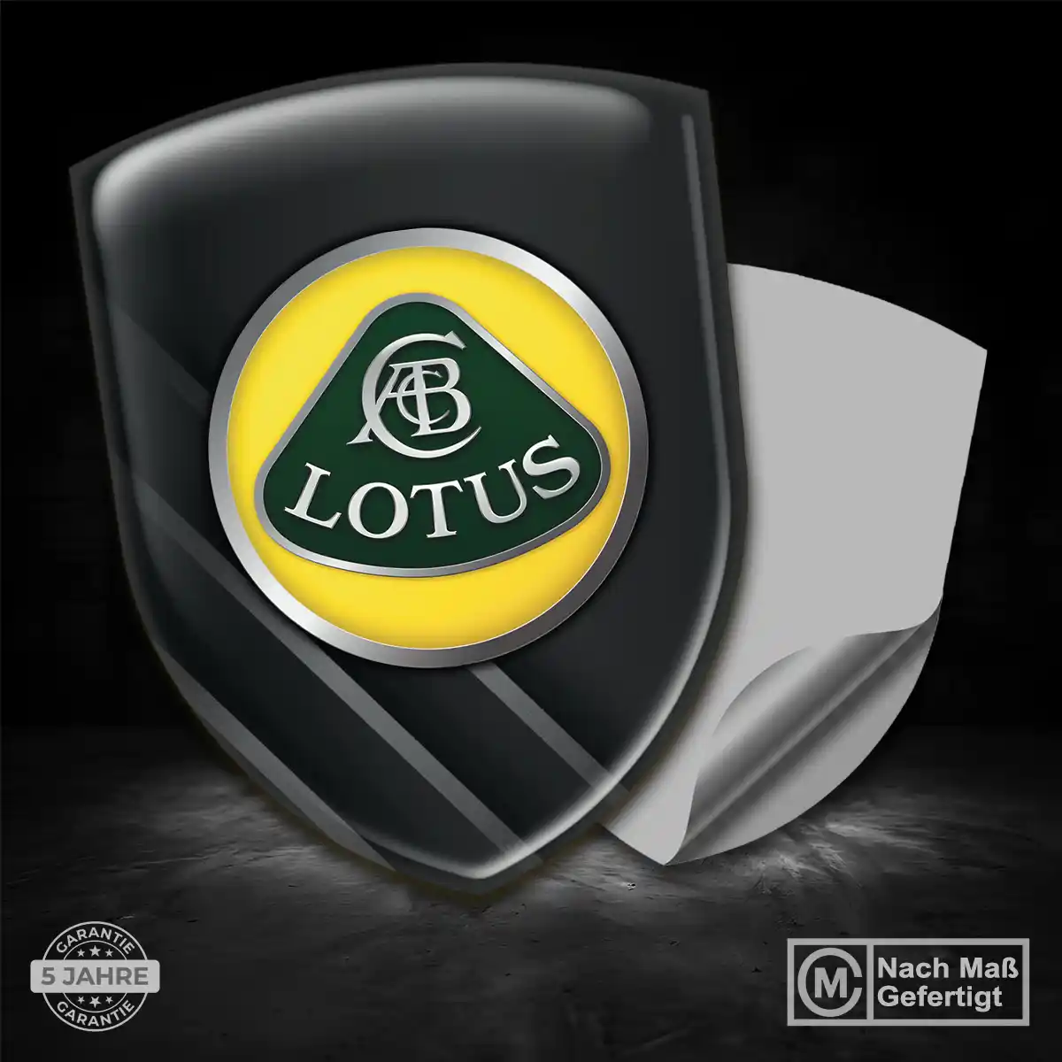Lotus Aufkleber Embleme Silikon Auto Markenedition
