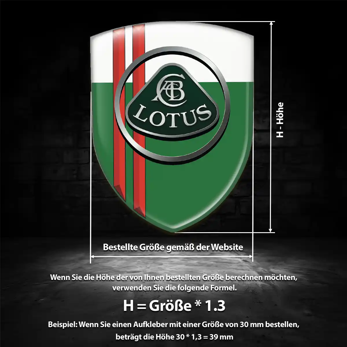 Lotus Aufkleber Embleme Silikon Auto Modernes Design