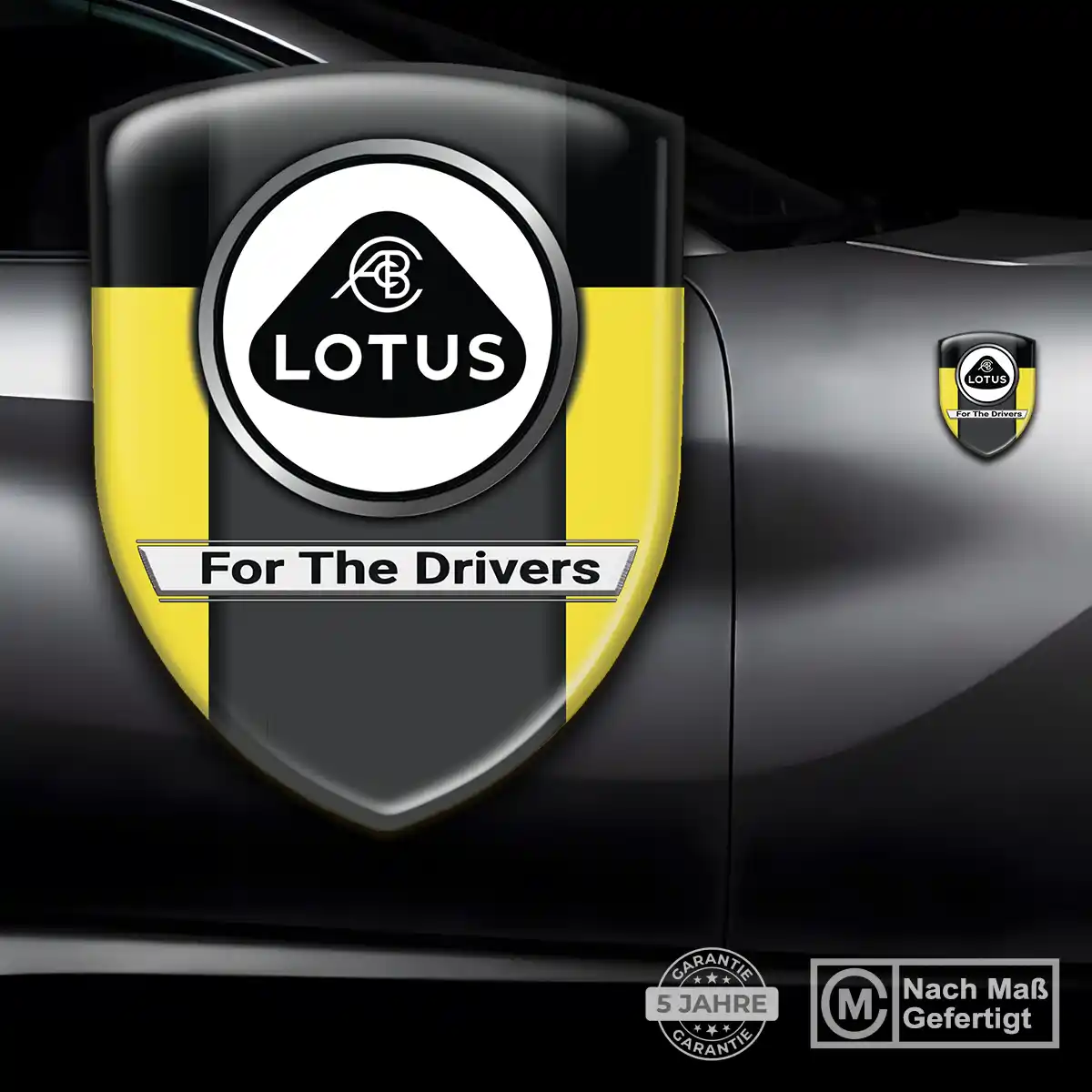 Lotus Aufkleber Embleme Silikon Auto Premium-Edition