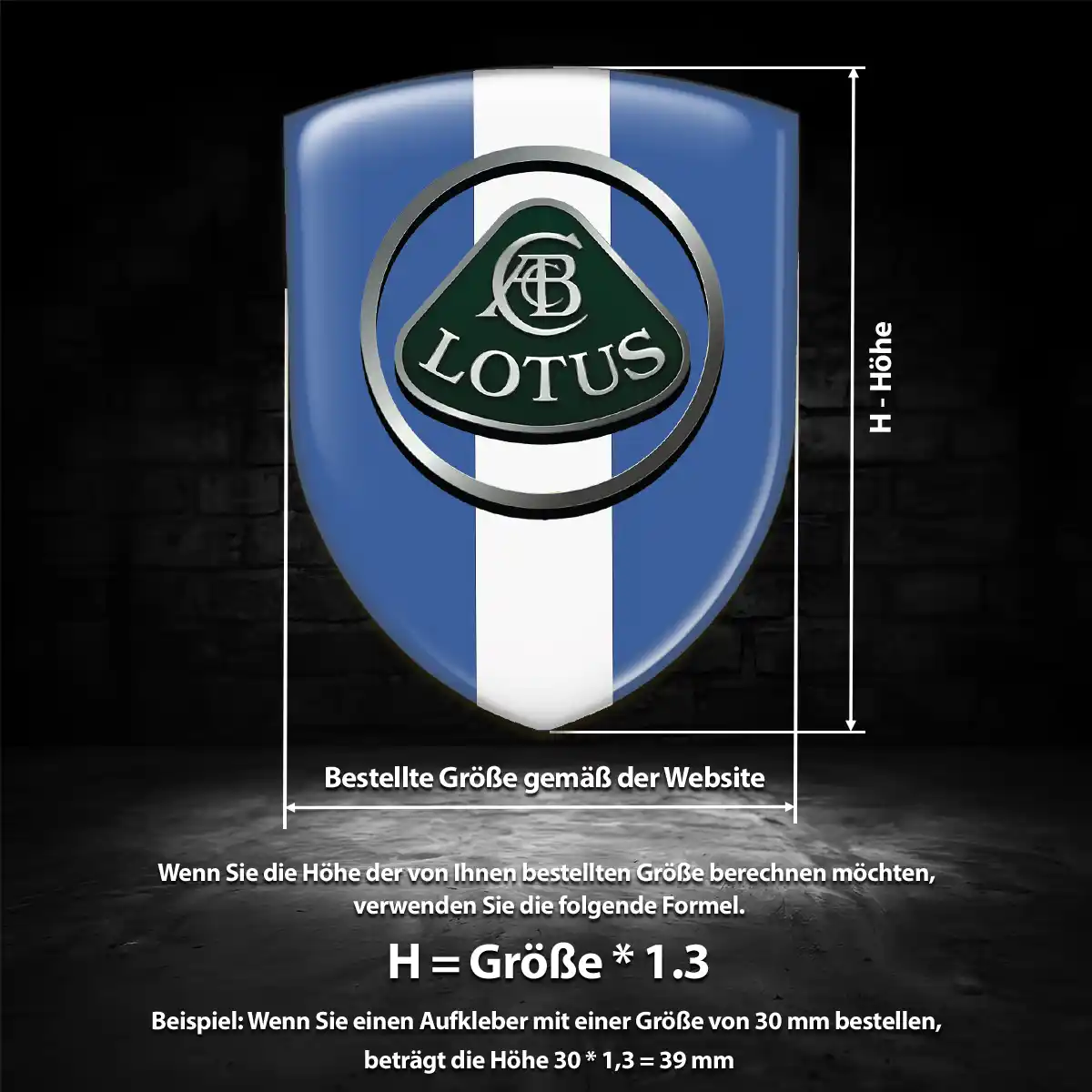 Lotus Aufkleber Embleme Silikon Auto Stilvolles Design
