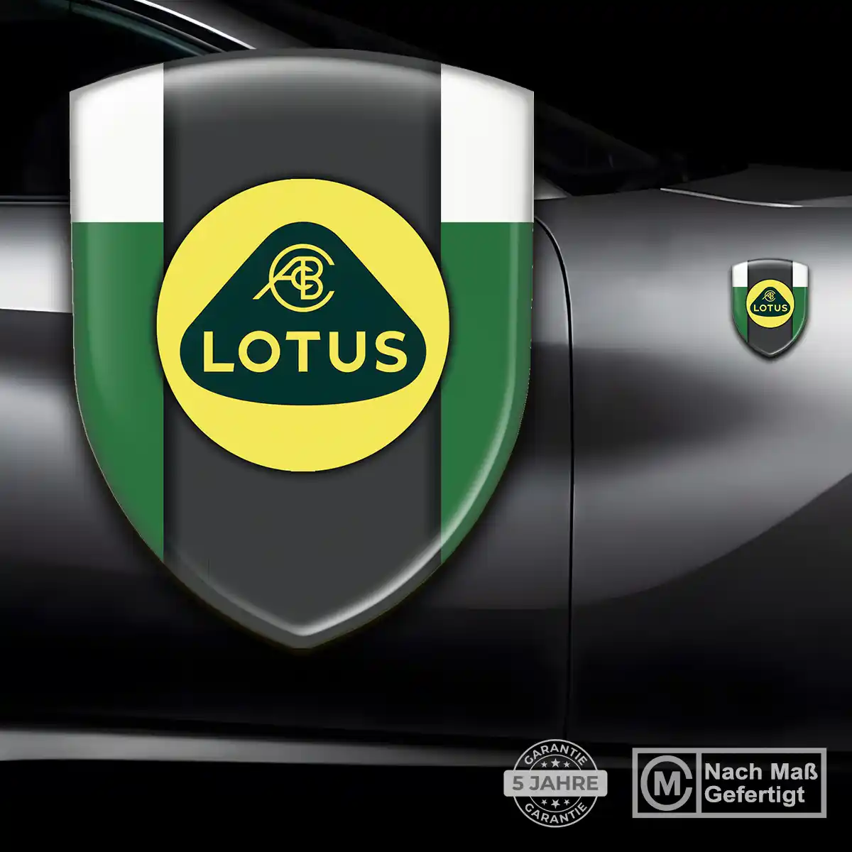 Lotus Aufkleber Embleme Silikon Auto Tuningfahrzeug