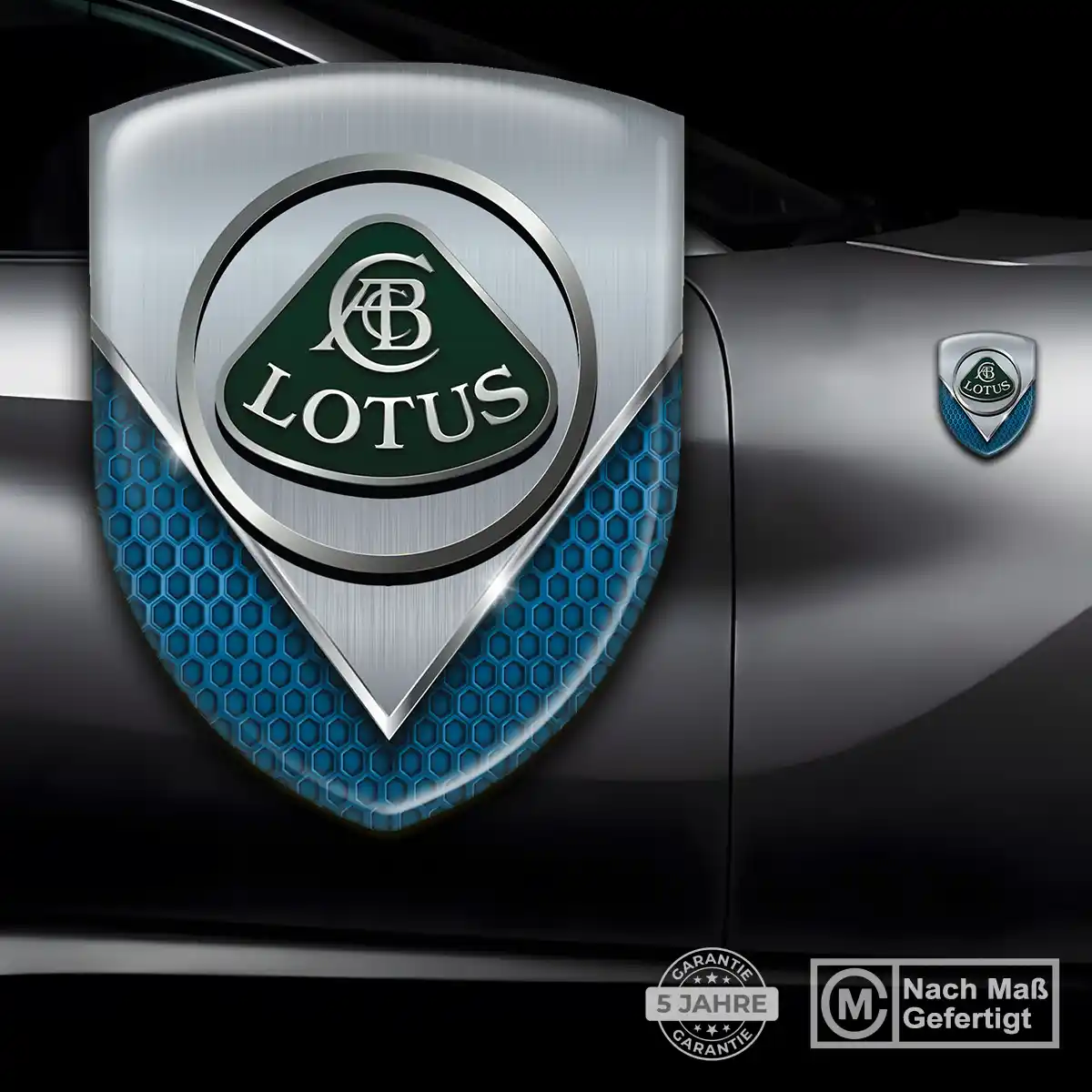 Lotus Aufkleber Embleme Silikon Exterieurdesign