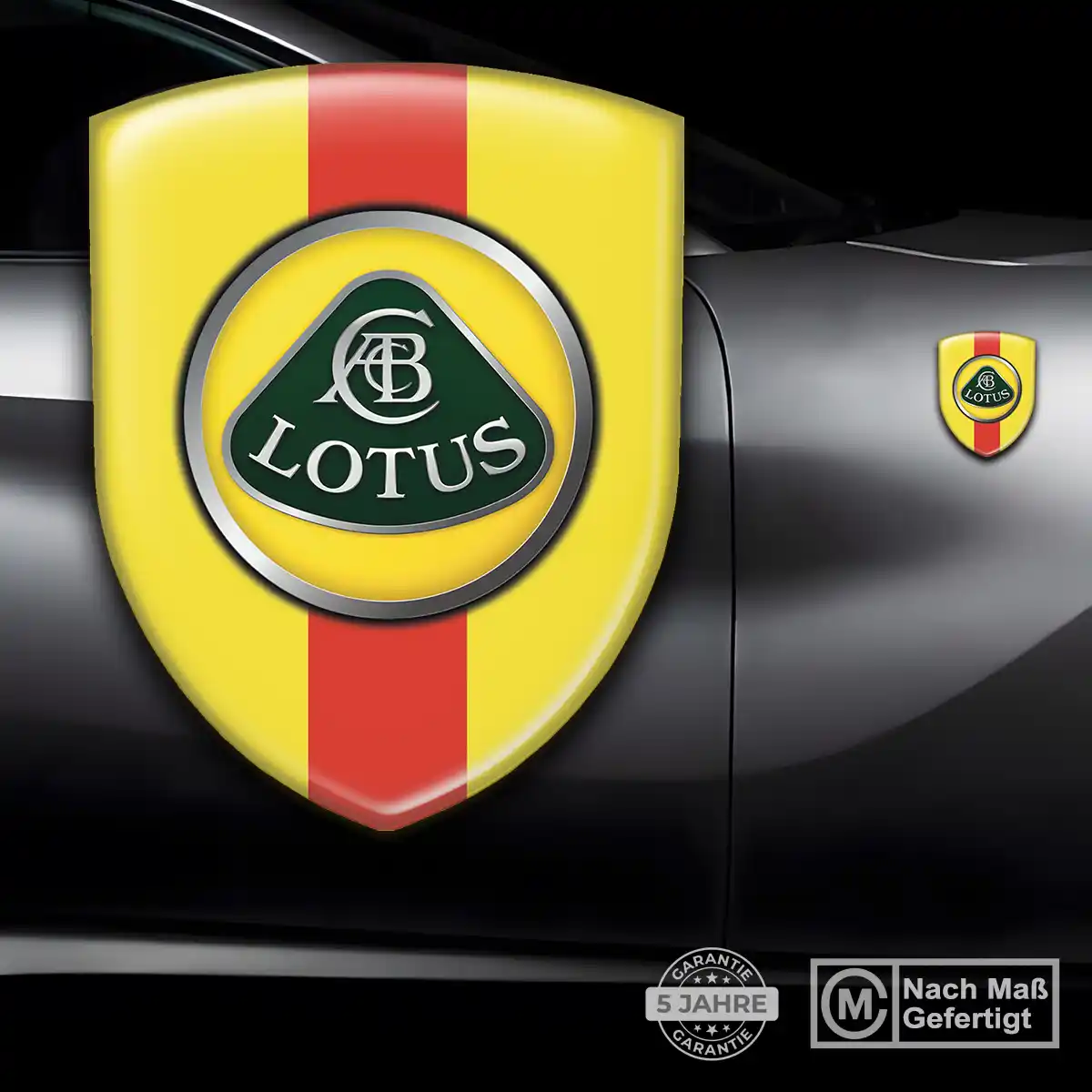 Lotus Aufkleber Embleme Silikon Hochwertiges Harz