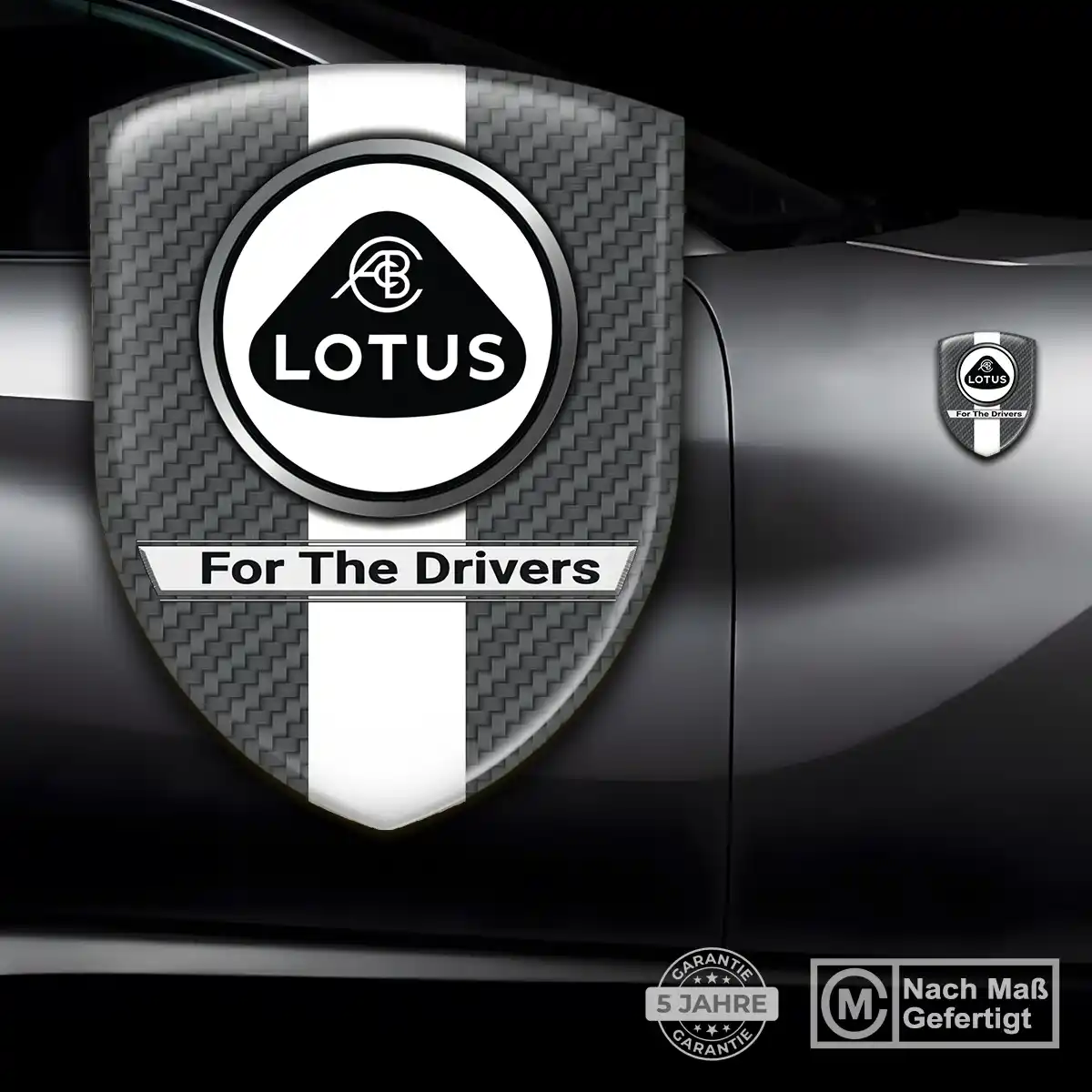 Lotus Aufkleber Embleme Silikon Luxus-Edition