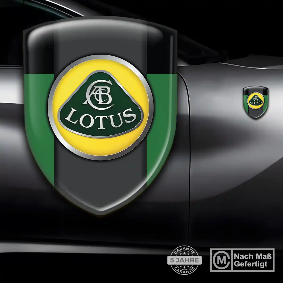 Lotus Aufkleber Embleme Silikon Modernes Design