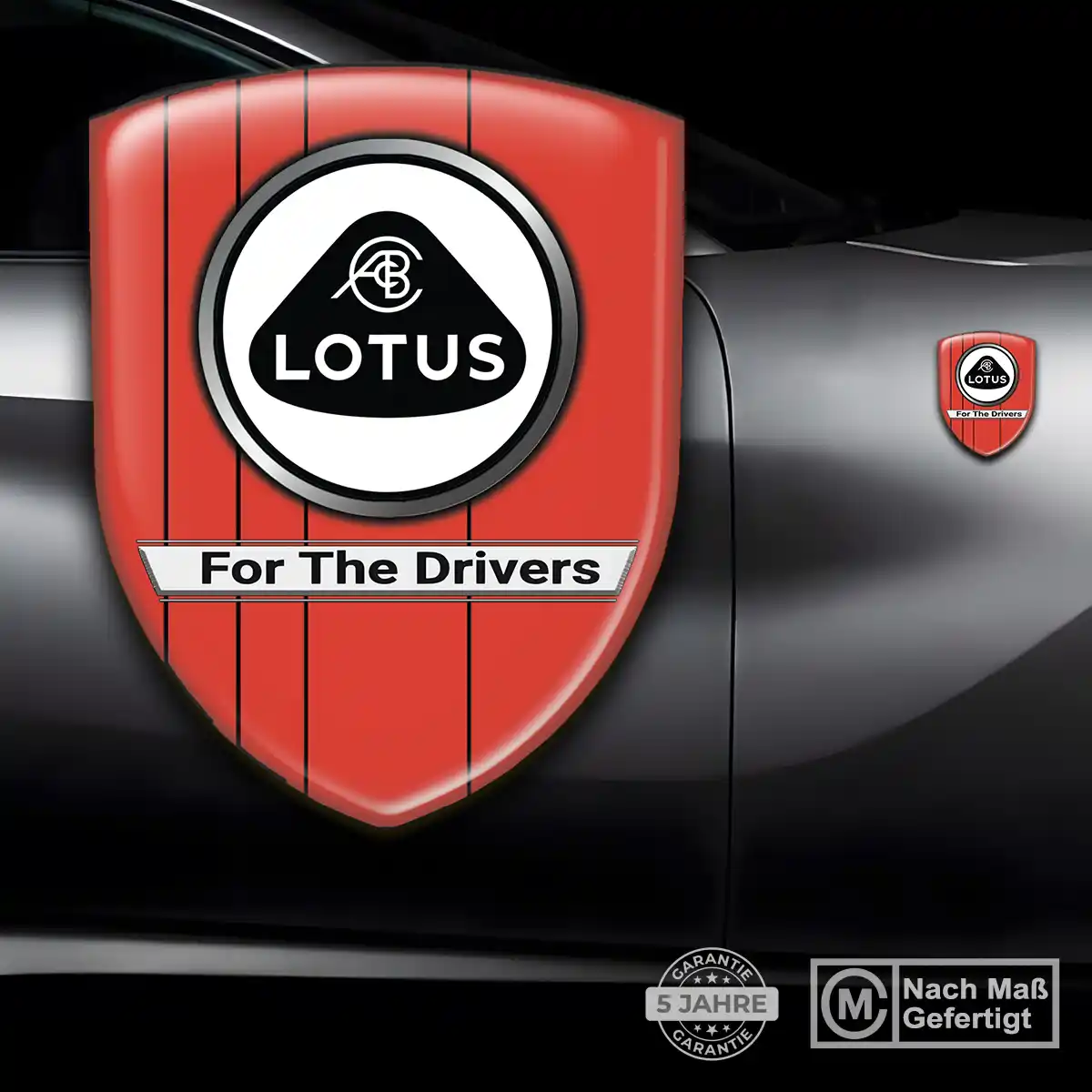 Lotus Aufkleber Embleme Silikon Premium-Edition