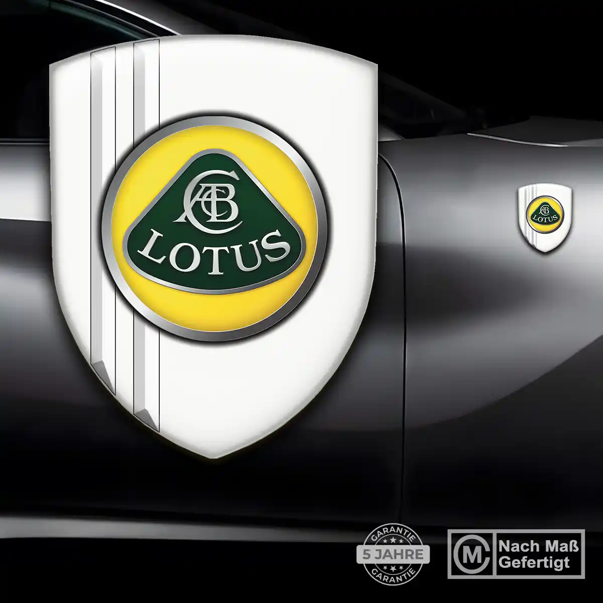 Lotus Aufkleber Embleme Silikon Premiumqualität