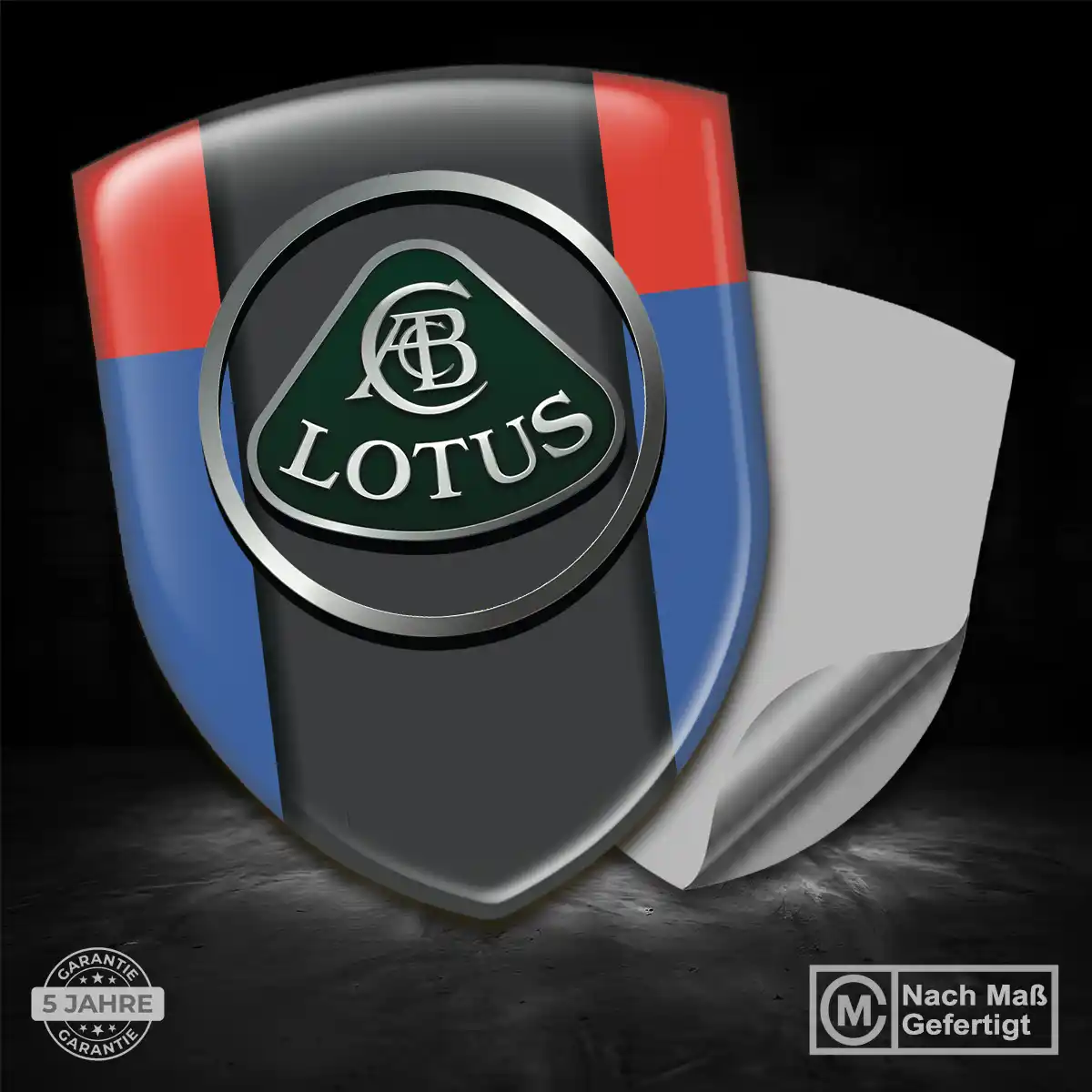 Lotus Aufkleber Embleme Silikon Stilvolles Design