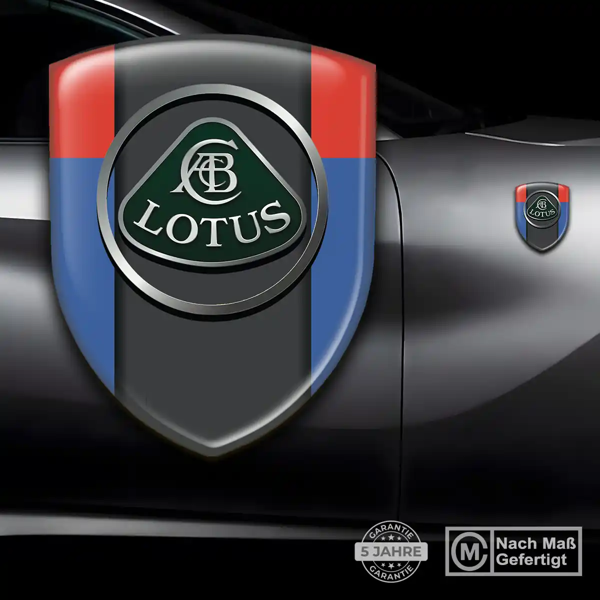 Lotus Aufkleber Embleme Silikon Stilvolles Design