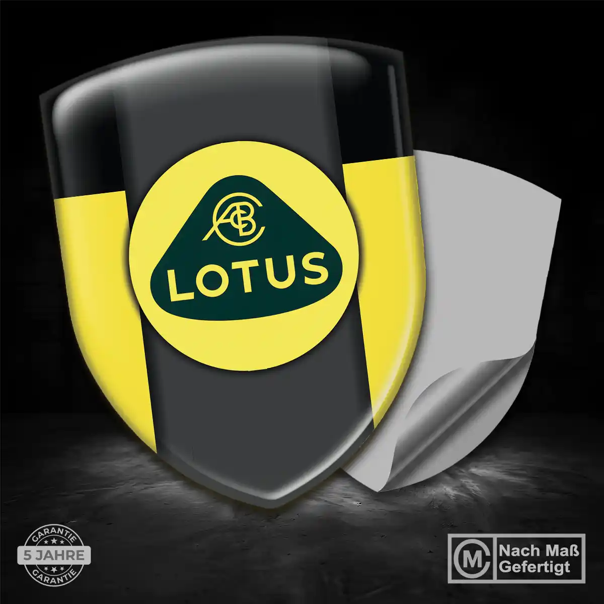 Lotus Aufkleber Embleme Silikon Tuningfahrzeug
