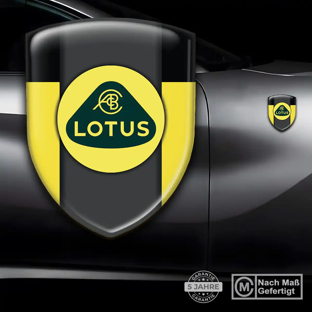 Lotus Aufkleber Embleme Silikon Tuningfahrzeug