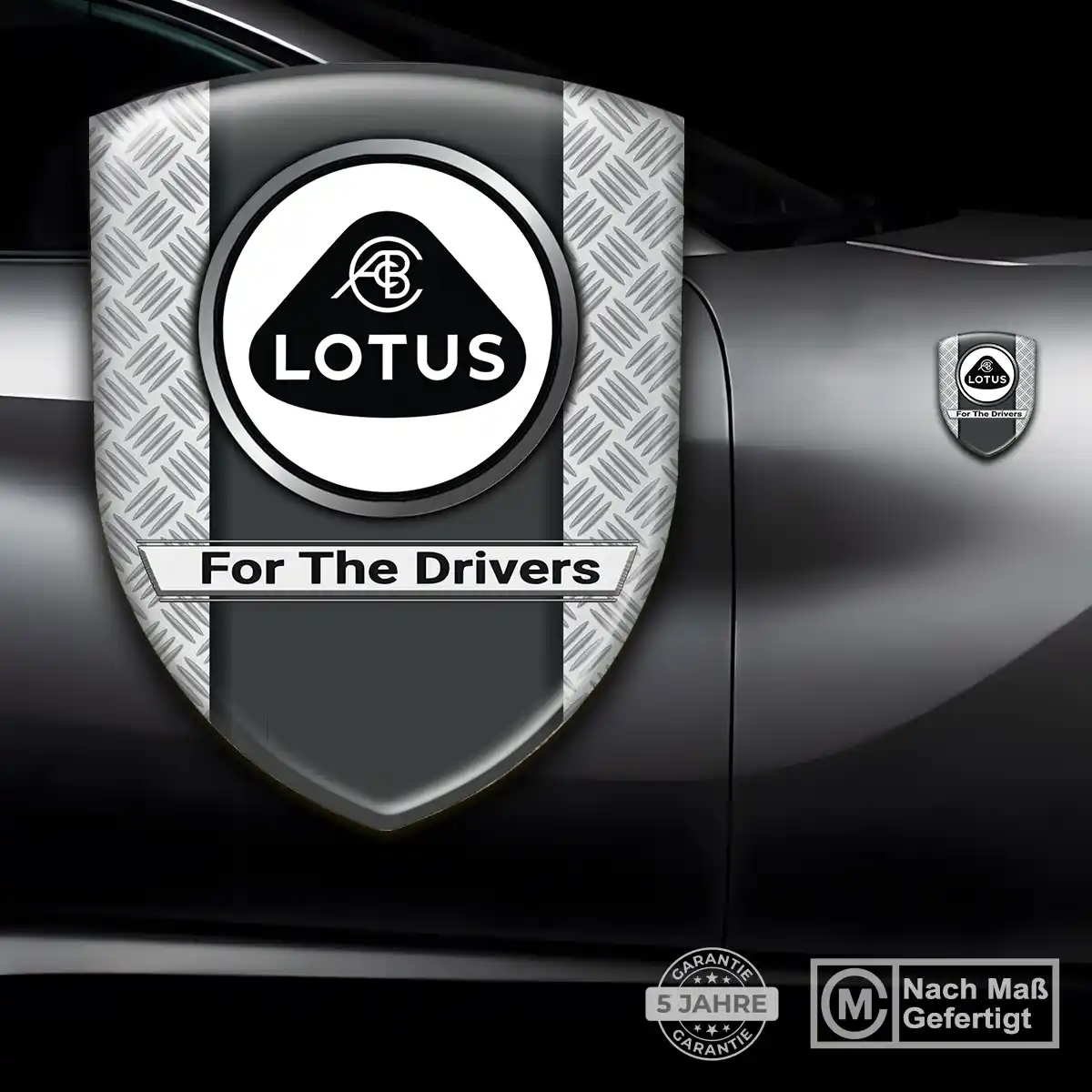 Lotus Aufkleber Exterieurdesign