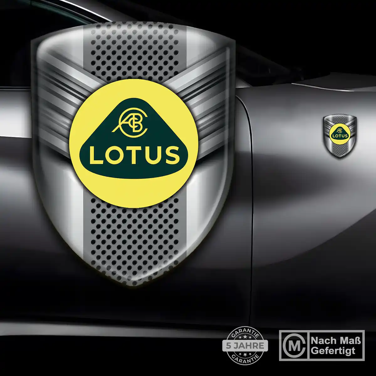 Lotus Aufkleber Hochwertiges Harz