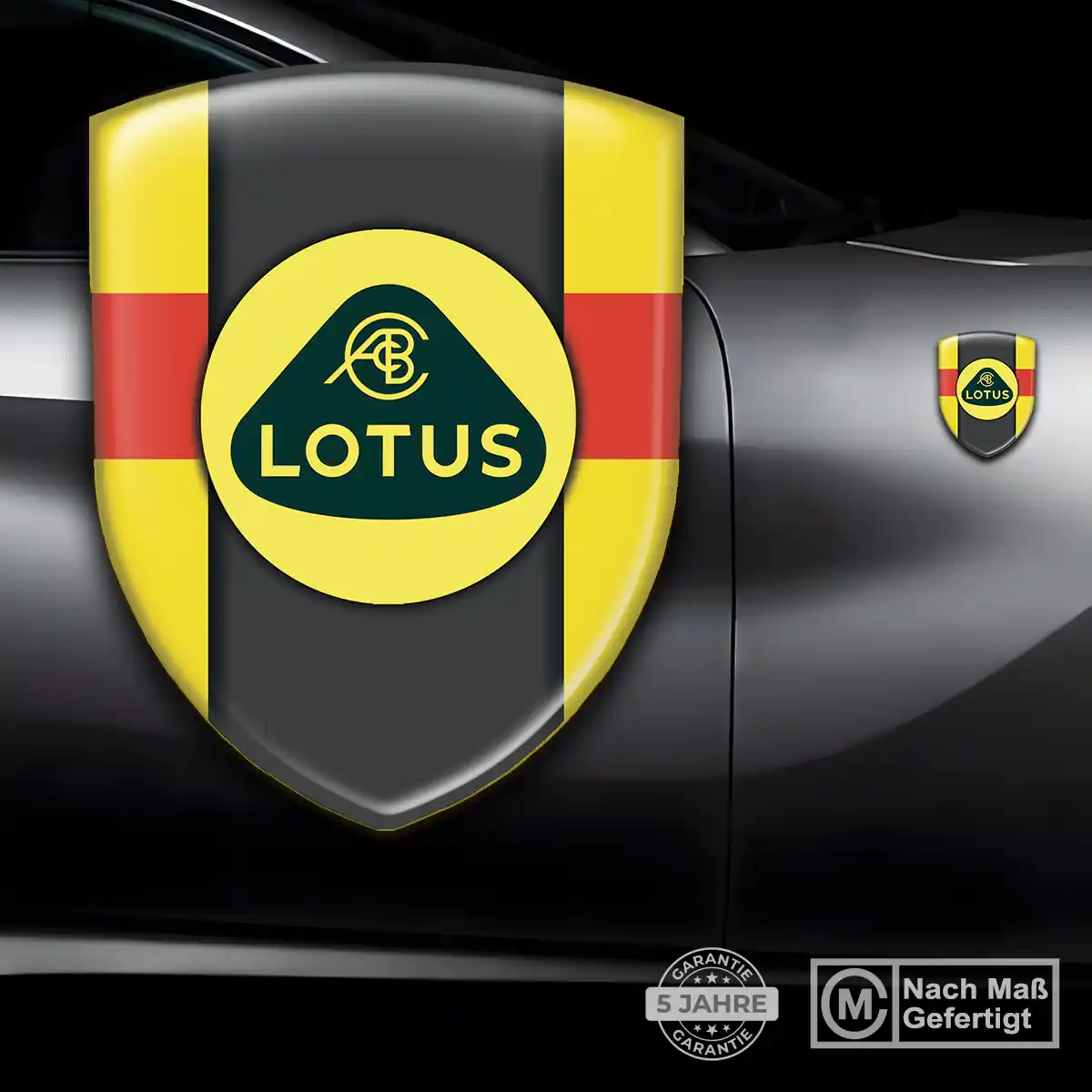 Lotus Aufkleber Interieurdesign