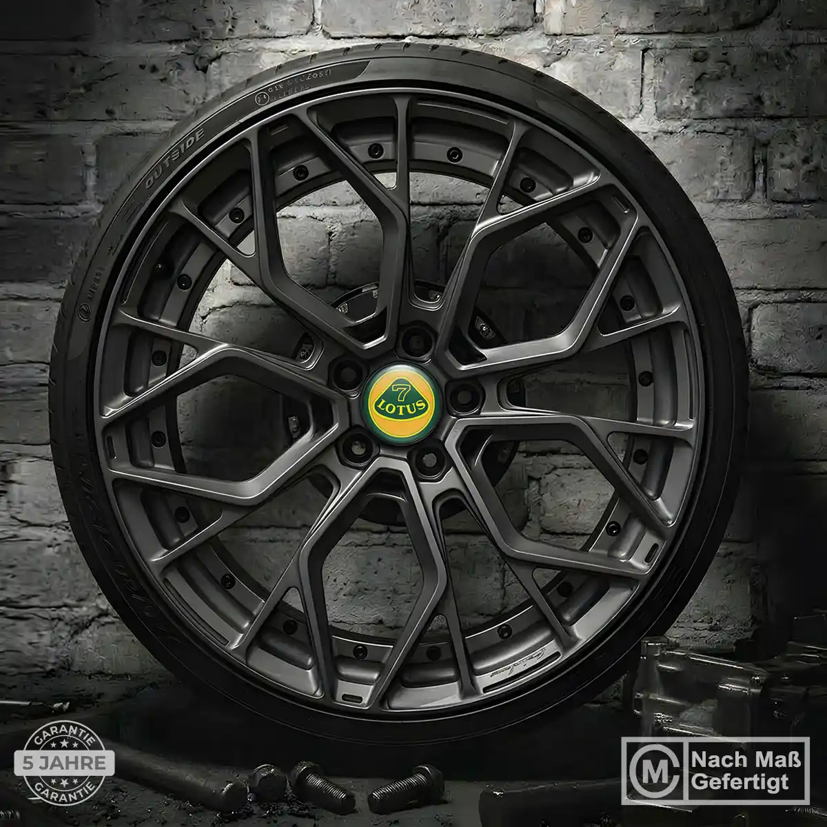 Lotus Aufkleber Nabenkappen Stilvolles Design