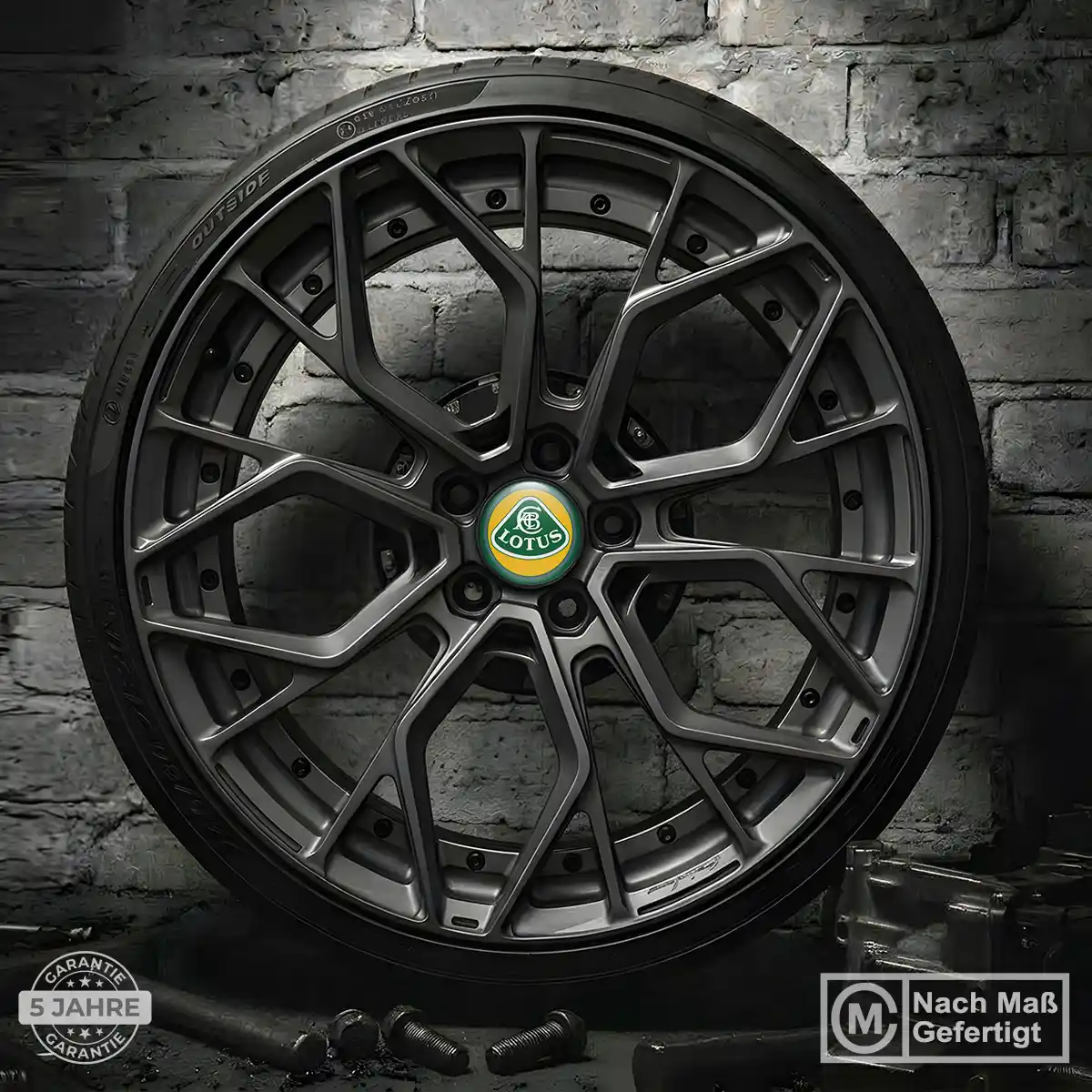 Lotus Aufkleber Radkappen Stilvolles Design