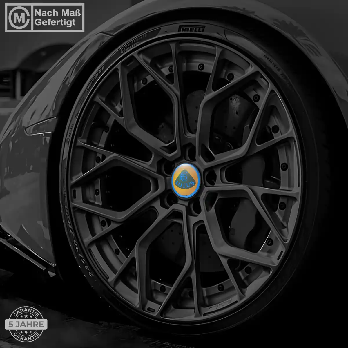 Lotus Aufkleber Radmitte Premium-Edition