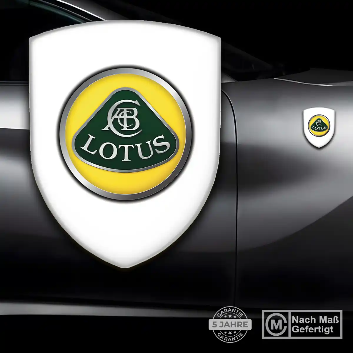 Lotus Aufkleber Silikon Embleme Anspruchsvolles Design