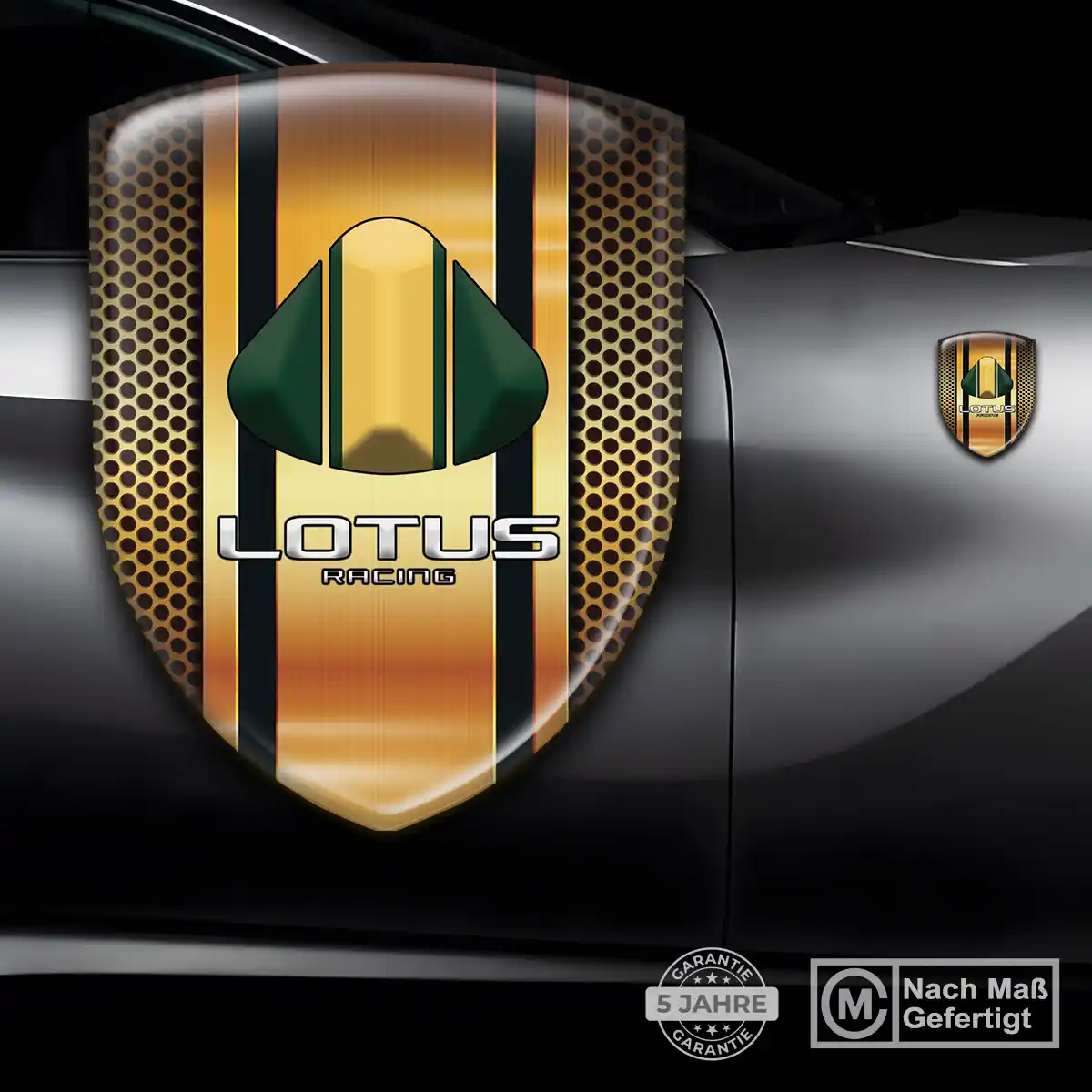 Lotus Aufkleber Silikon Embleme Auto Elegantes Design