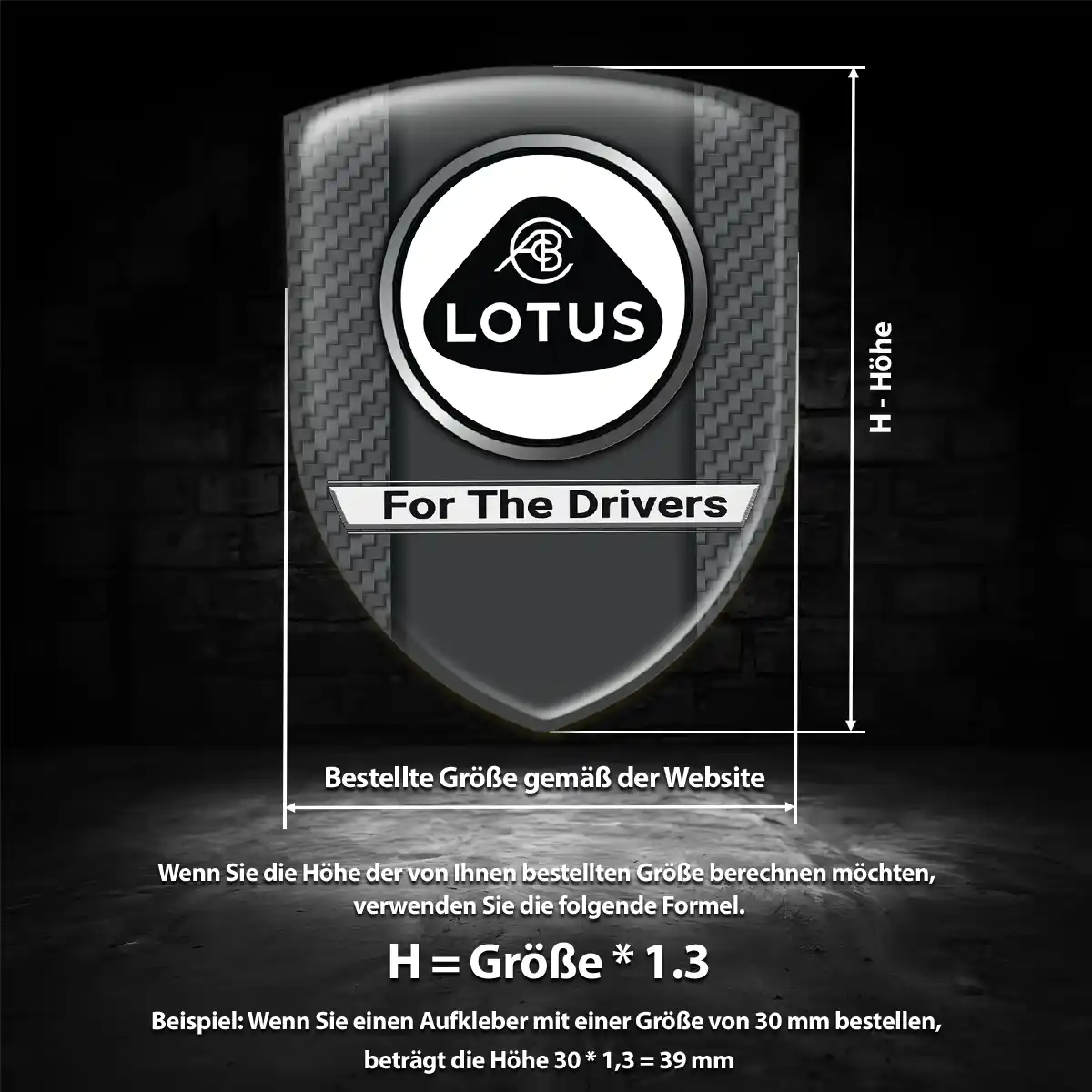 Lotus Aufkleber Silikon Embleme Auto Hochwertiges Harz