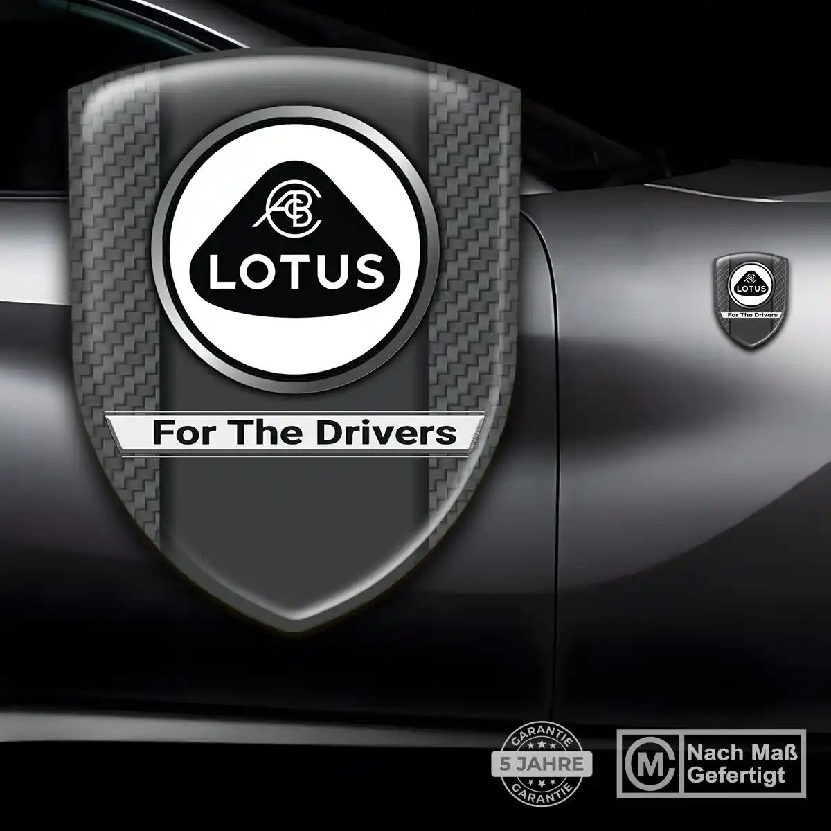 Lotus Aufkleber Silikon Embleme Auto Hochwertiges Harz