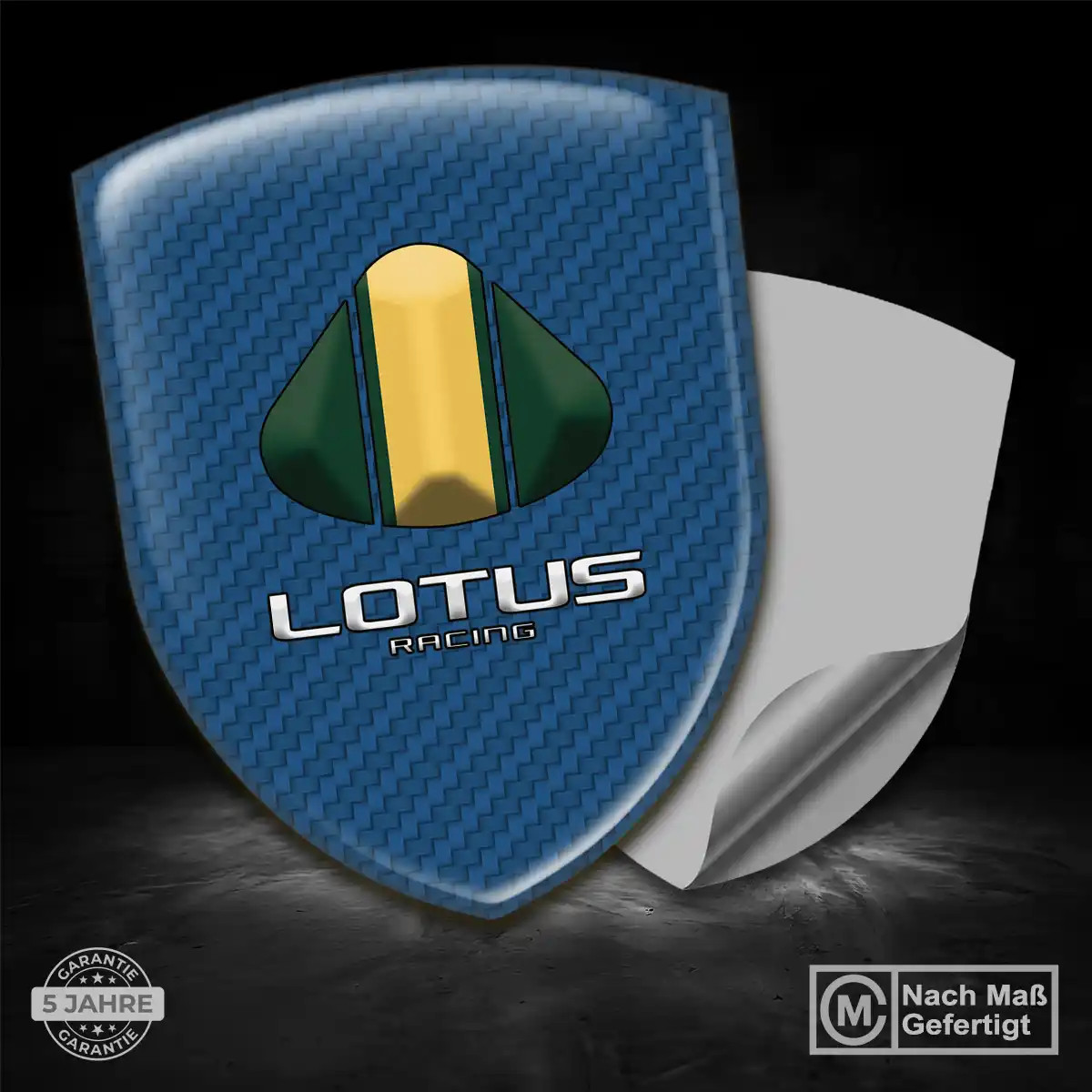 Lotus Aufkleber Silikon Embleme Auto Premium-Edition
